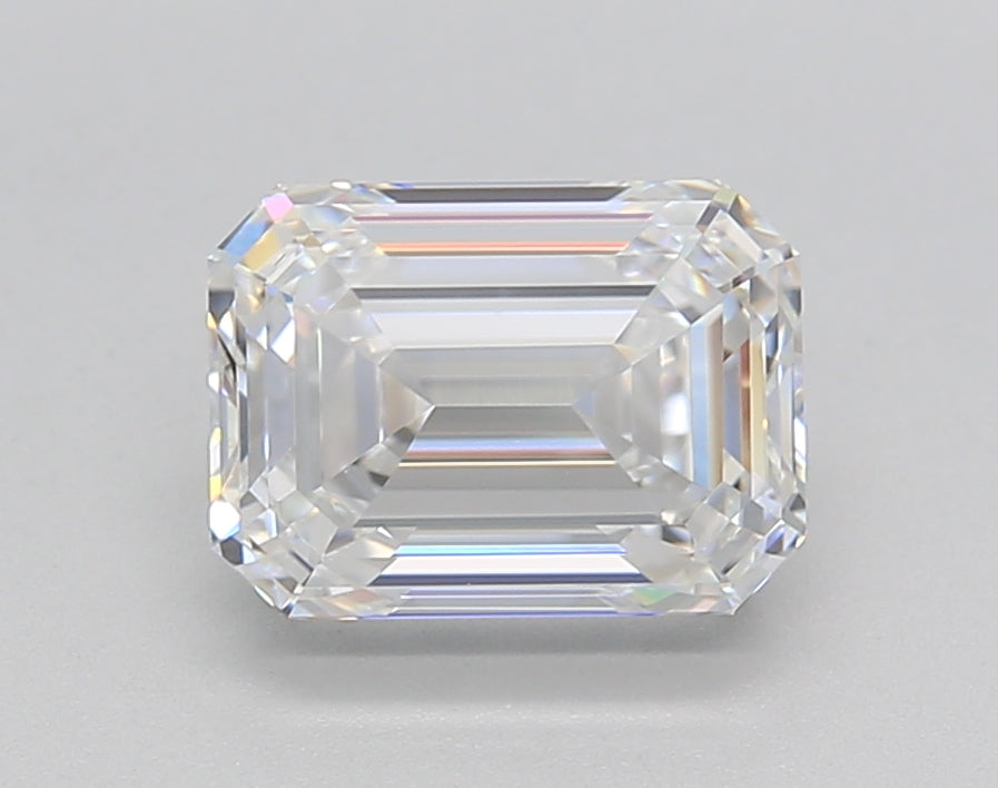 IGI Certified 2.00 CT Emerald Cut Lab Grown Diamond - D Color, VS1 Clarity