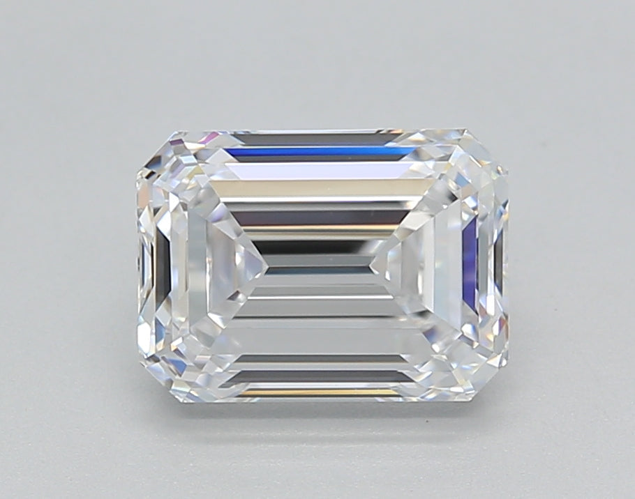 IGI Certified 2.00 CT Emerald Cut Lab Grown Diamond - D Color, VS1 Clarity