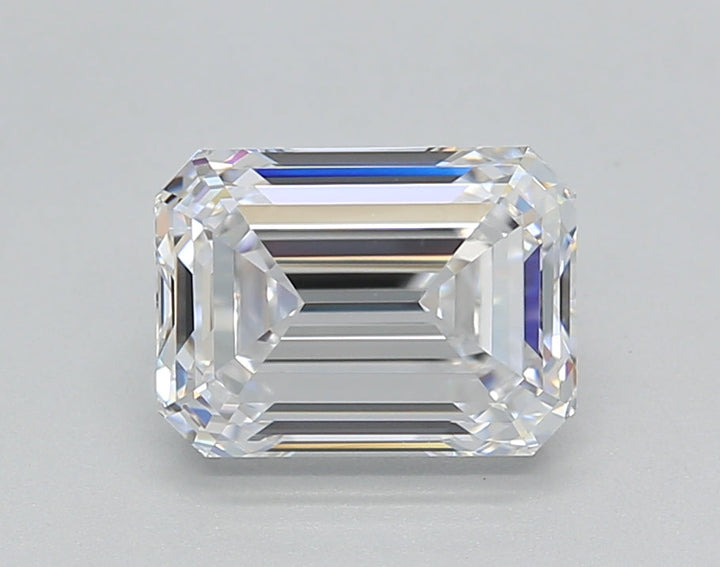 IGI Certified 2.00 CT Emerald Cut Lab Grown Diamond - D Color, VS1 Clarity