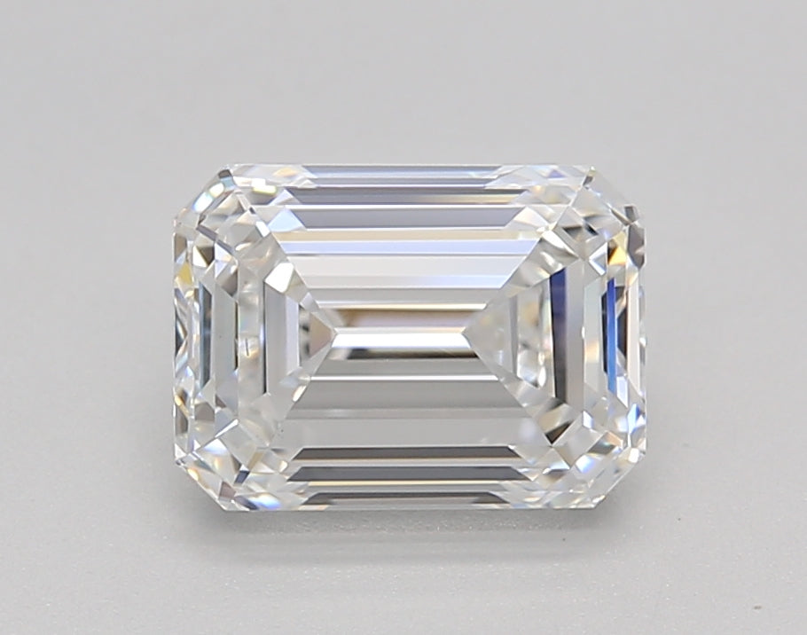 IGI Certified 2.00 CT Lab Grown Emerald Cut Diamond - D Color, VS1 Clarity