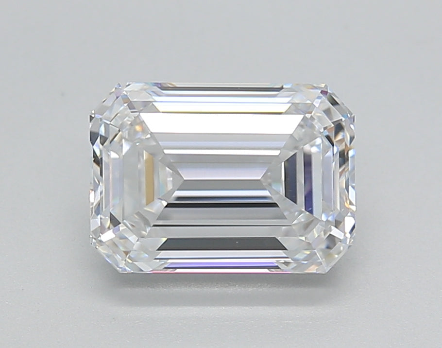 IGI Certified 2.00 CT Emerald Cut Lab Grown Diamond - D Color, VS1 Clarity