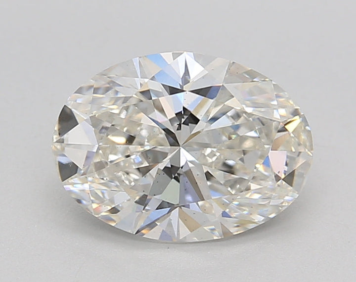 IGI Certified 2.00 CT Oval Lab-Grown Diamond - VS2 Clarity, G Color