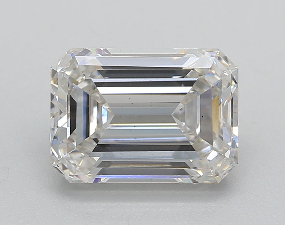 IGI Certified 3.00 CT Emerald-Cut Lab-Grown Diamond | VS2 Clarity | G Color | CVD