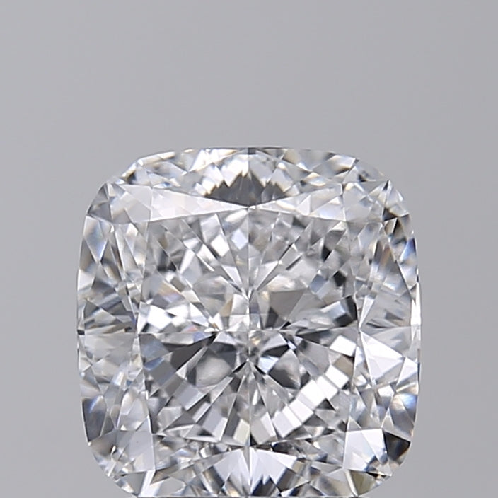 IGI Certified 3.00 CT Lab Grown Cushion Cut Diamond - E Color, VVS2 Clarity, EX Polish & Symmetry