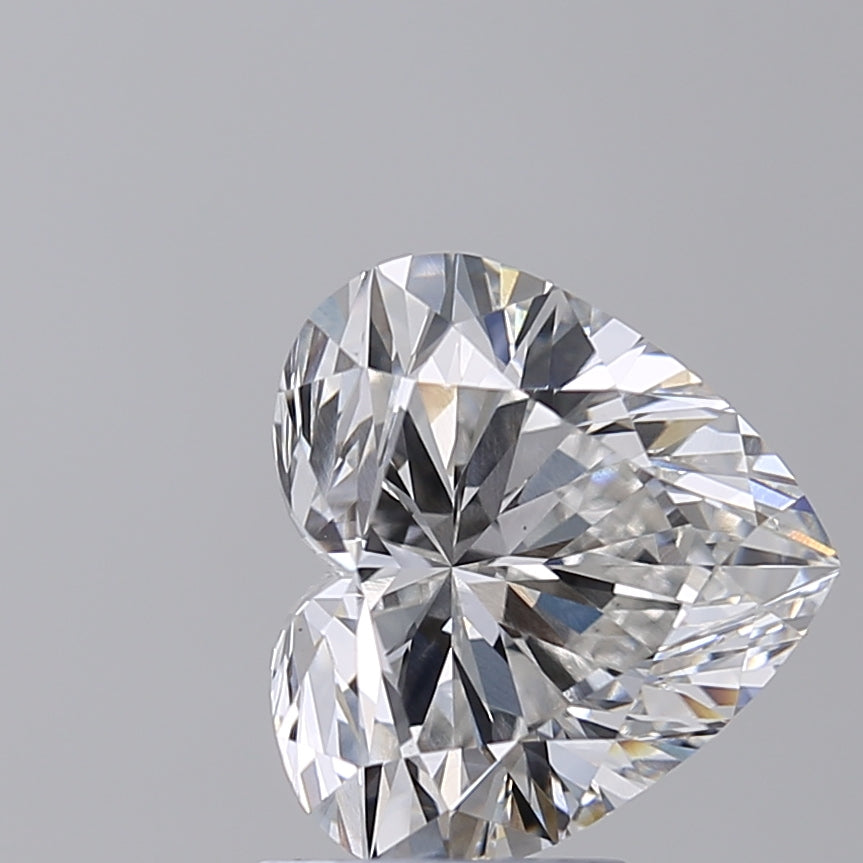IGI Certified 3.10 CT Heart-Cut Lab-Grown Diamond - G Color, VS1 Clarity
