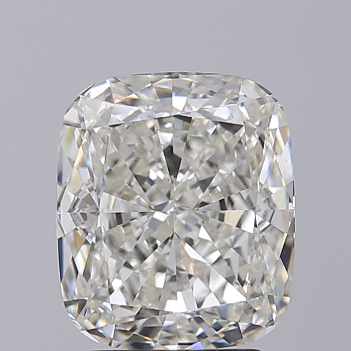 IGI Certified 3.11 CT Long Cushion Cut Lab-Grown Diamond, H Color, VS1 Clarity