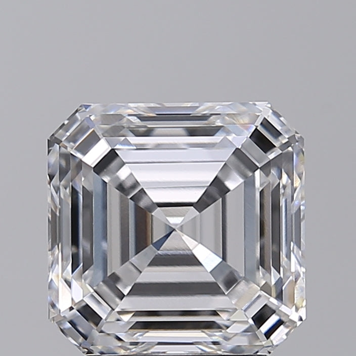 IGI Certified 3.28 CT Square Emerald Cut Lab-Grown Diamond (E Color, VVS2 Clarity)