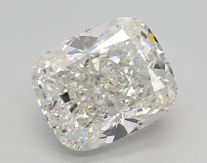 IGI Certified 3.52 CT Long Cushion Cut Lab-Grown Diamond, G Color, VS2 Clarity