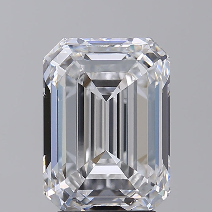 IGI Certified 4.03 CT E Color VS1 Emerald Cut Lab-Grown Diamond