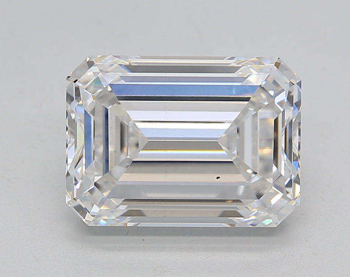 IGI Certified 4.26 CT Emerald Cut Lab Grown Diamond, E Color, VS1 Clarity