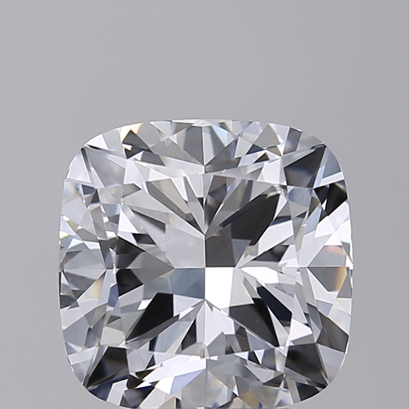 IGI Certified 4.53 CT Cushion Brilliant Lab-Grown Diamond - VVS2, D Color