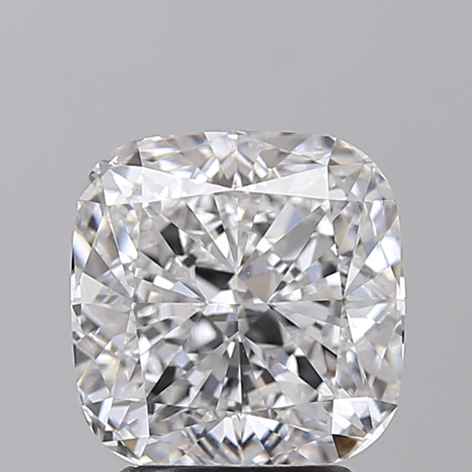 IGI Certified Cushion Cut Lab-Grown Diamond - 3.01 CT, D Color, VVS2 Clarity