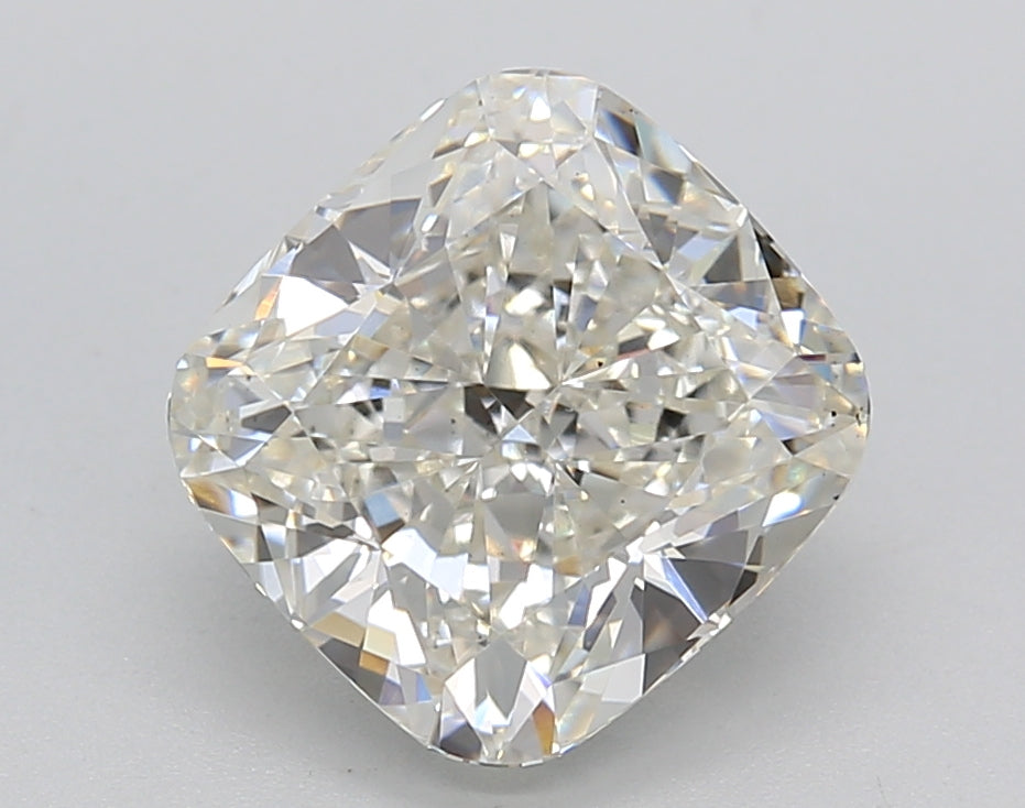 IGI Certified Cushion Cut Lab-Grown Diamond - 3.11 CT, H Color, VS2 Clarity