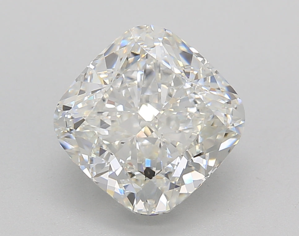 IGI Certified Cushion Cut Lab-Grown Diamond - 3.17 CT, G Color, VS2 Clarity