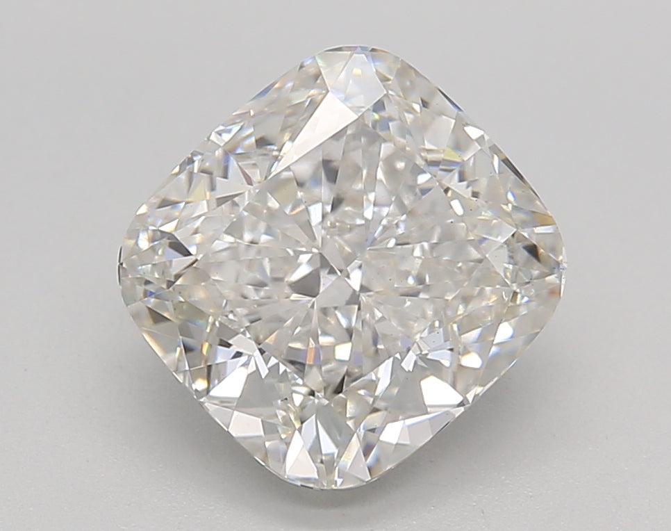 IGI Certified Cushion Cut Lab-Grown Diamond - 3.23 CT, H Color, VS2 Clarity