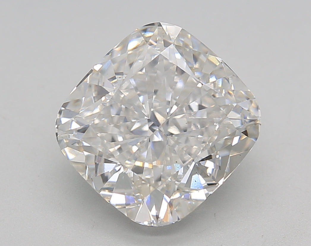 IGI Certified Cushion Cut Lab-Grown Diamond - 3.85 CT, H Color, VS2 Clarity