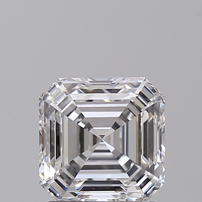 IGI Certified HPHT 1.51 CT Square Emerald Lab Grown Diamond, D VVS2