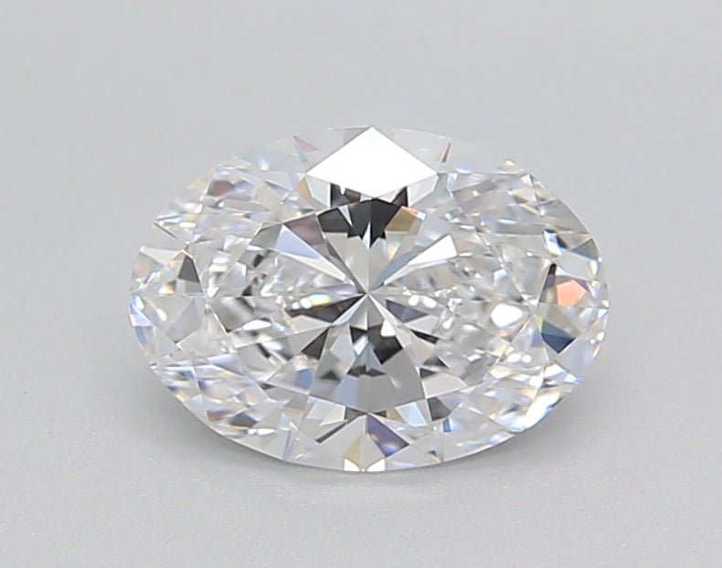 IGI Certified 1.50 CT Oval HPHT Lab-Grown Diamond: D Color, VVS2 Clarity