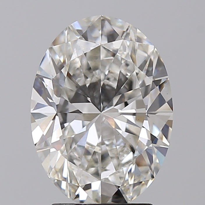 IGI Certified Oval Cut Lab Grown Diamond, 3.00 ct, G Color, VS1 Clarity