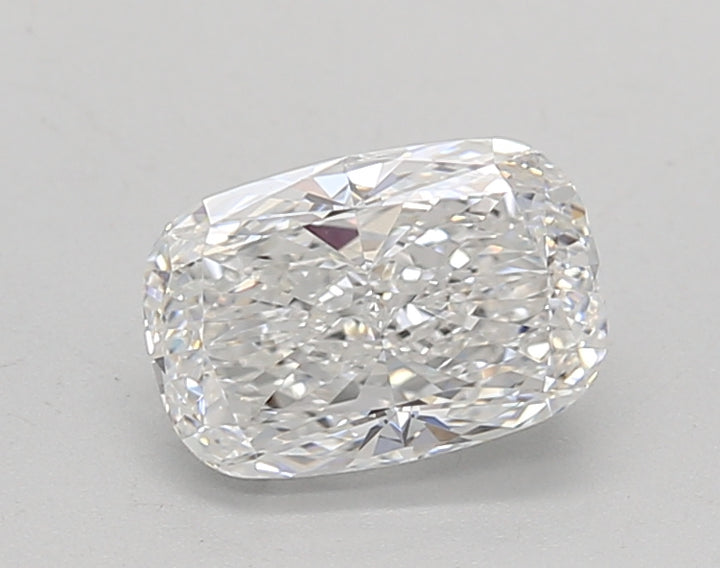 1 carat long cushion cut lab grown diamond