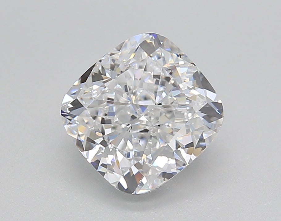 Lab grown diamond, 2.00 CT Cushion Cut, D Color, VS1 Clarity