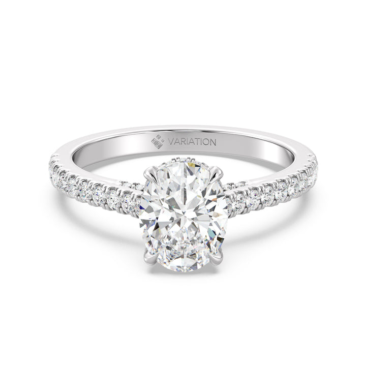 Oval Engagement Ring