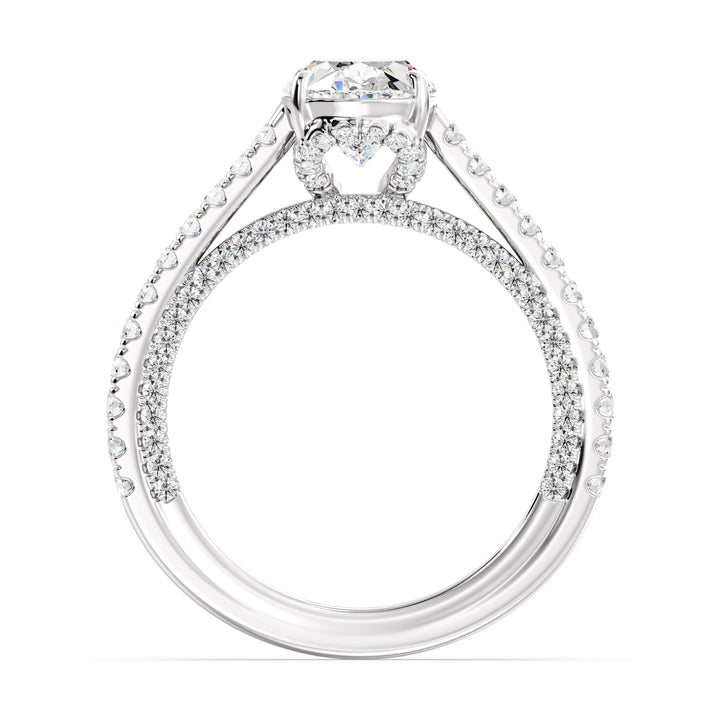 Oval Solitaire Engagement Ring