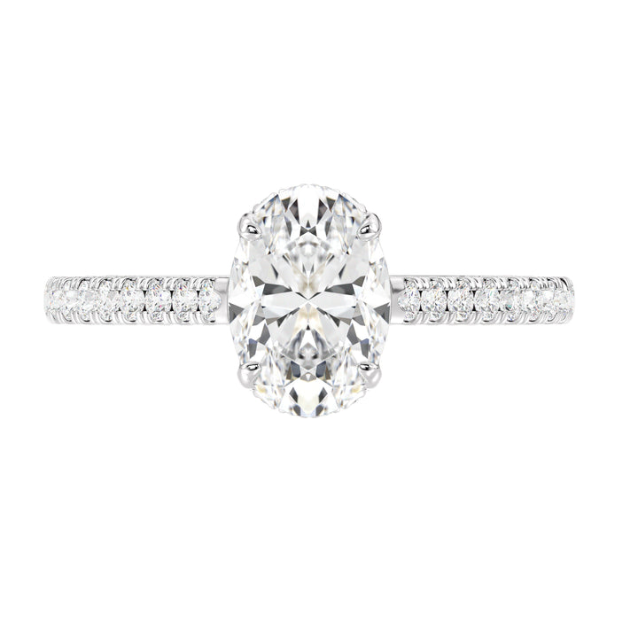 Oval Solitaire Engagement Ring