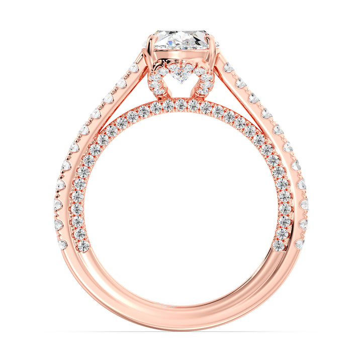 Oval Solitaire Engagement Ring