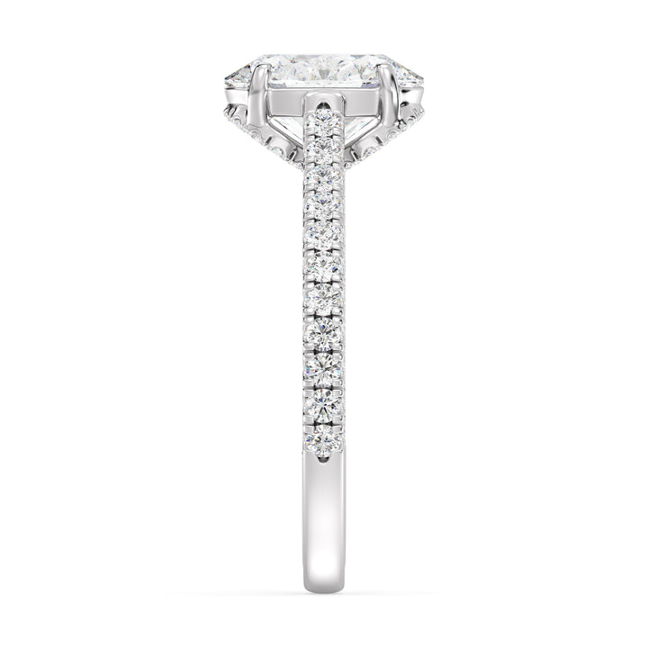 Oval Solitaire Engagement Ring