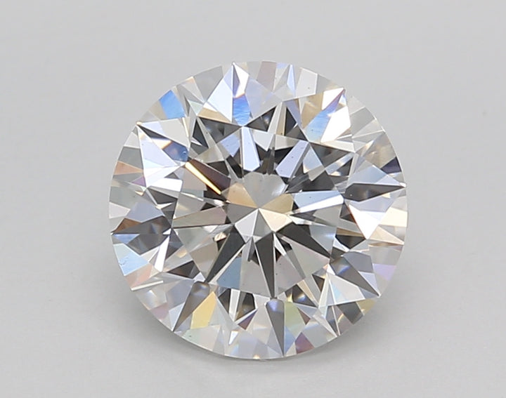 2.04 Carat Round Lab Grown Diamond, VS2/F