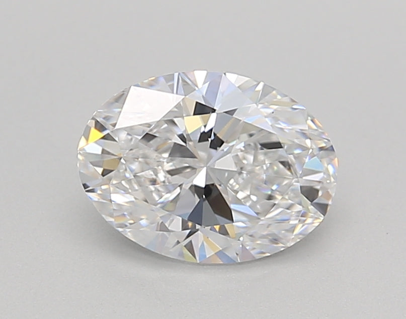 1,03 ct d warna vvs2 oval cut lab -dewasa berlian - IGI bersertifikat