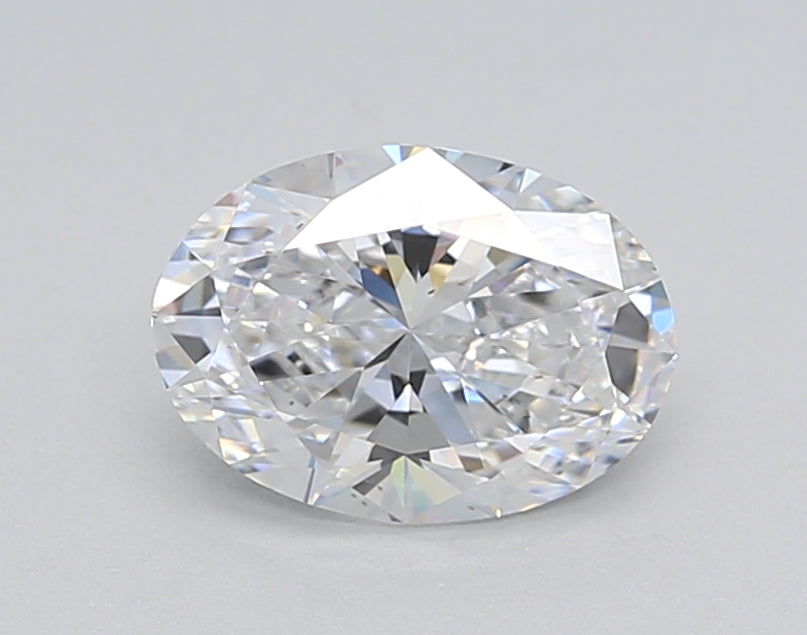 1,04 ct d warna vs2 oval cut lab -tumbuh berlian - bersertifikat IGI