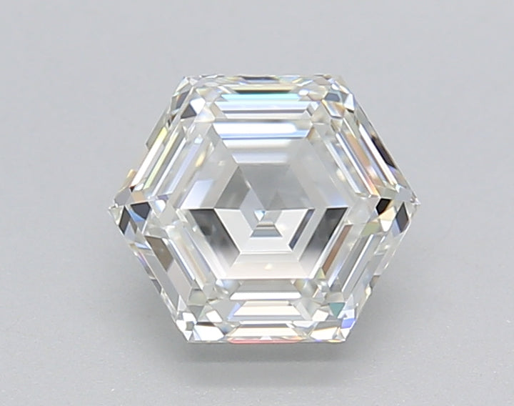 1.03 Carat Hexagonal Lab Grown Diamond, VVS1 /F