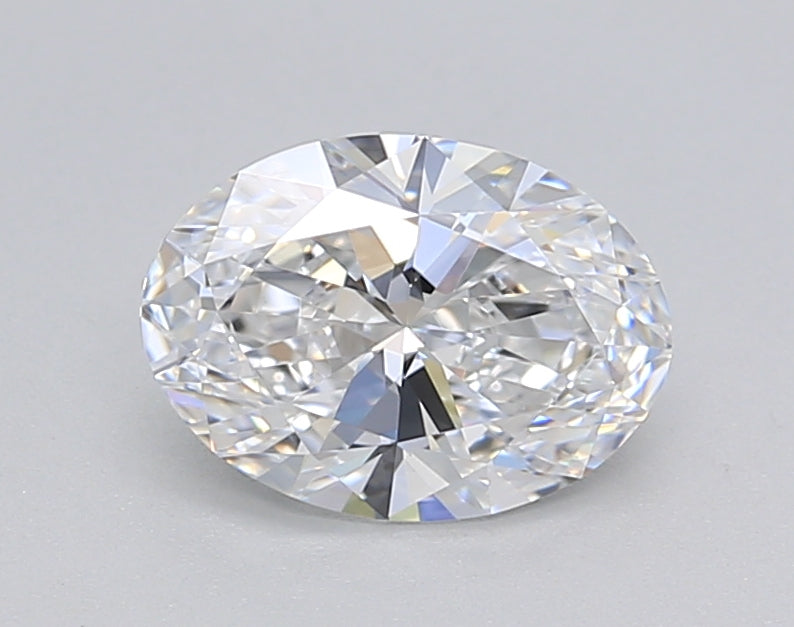1,05 ct d kleur vvs2 ovaal gesneden lab gekweekte diamant - igi gecertificeerd