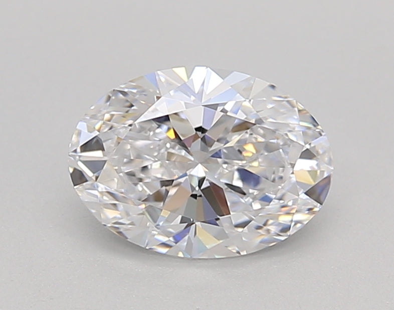 1,04 ct d warna vvs2 oval cut lab -dewasa berlian - IGI bersertifikat