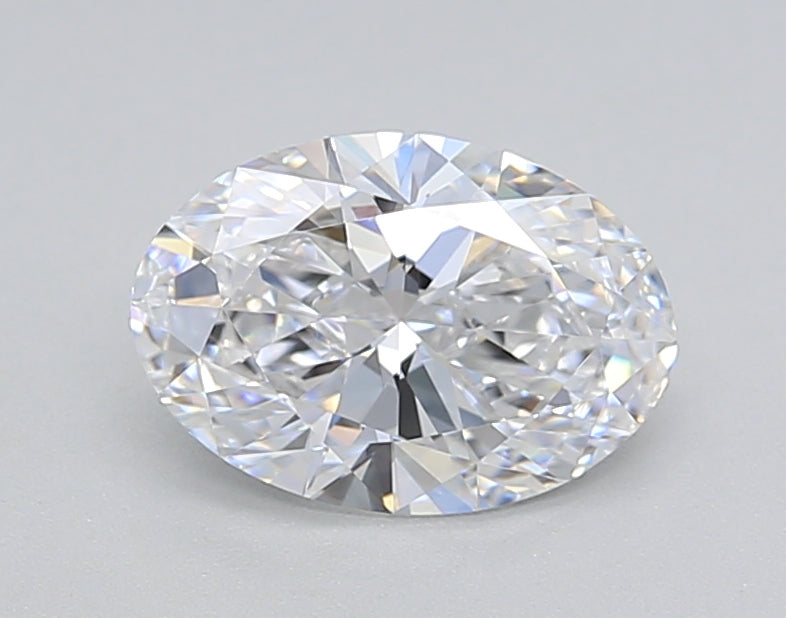 1,04 ct d warna vvs2 oval cut lab -dewasa berlian - IGI bersertifikat