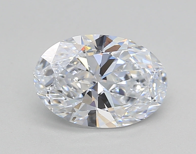 1,04 ct d warna vvs2 oval cut lab -dewasa berlian - IGI bersertifikat