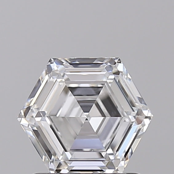 1.03 CT D COLOR VS1 مسدس مقطر المختبر - معتمد من IGI