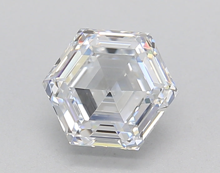 1.01 Carat Hexagonal Lab Grown Diamond, VVS2/D