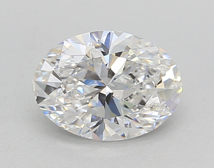 1,05 CT E cor SI1 Oval Cut Lab cultivado Diamond - Variação Certificada