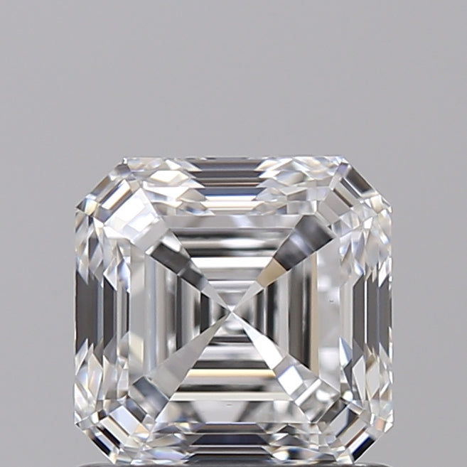 1.03 CT D Warna VS1 Square Emerald Cut Lab -Didahir Berlian - IGI Bersertifikat
