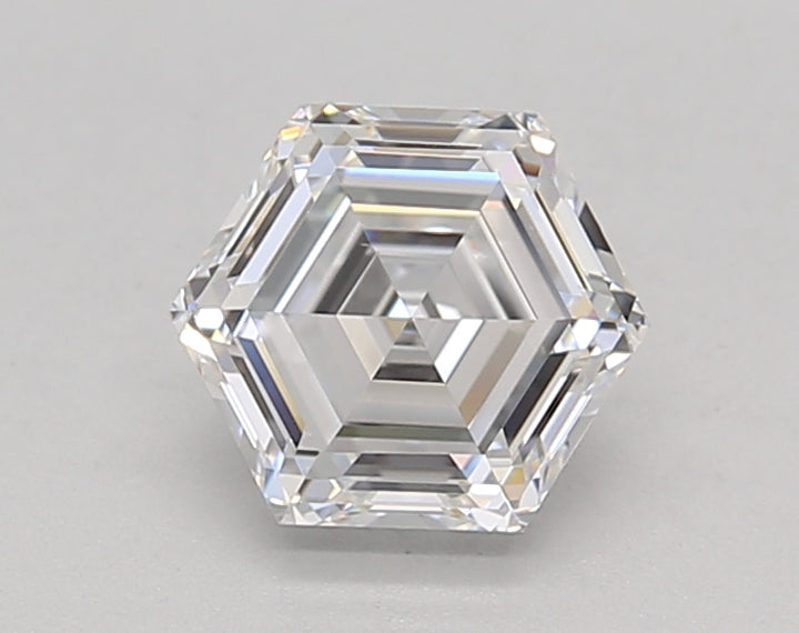 1.02 Carat Hexagonal Lab Grown Diamond, VS1/D