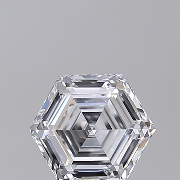 1.02 Carat Hexagonal Lab Grown Diamond, VVS2/D
