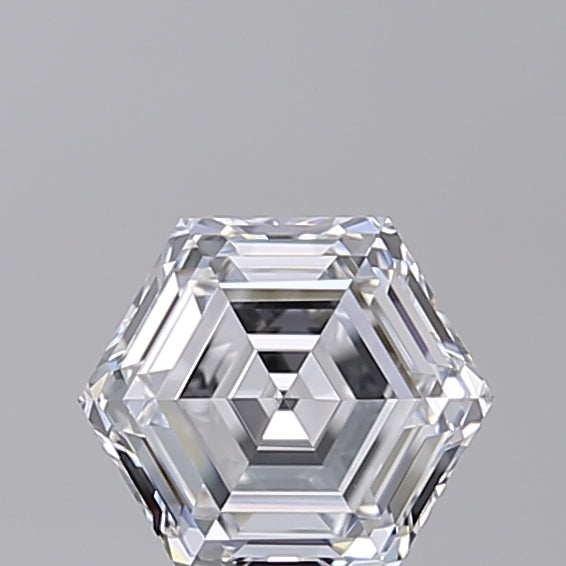1.02 Carat Hexagonal Lab Grown Diamond, VVS2/D
