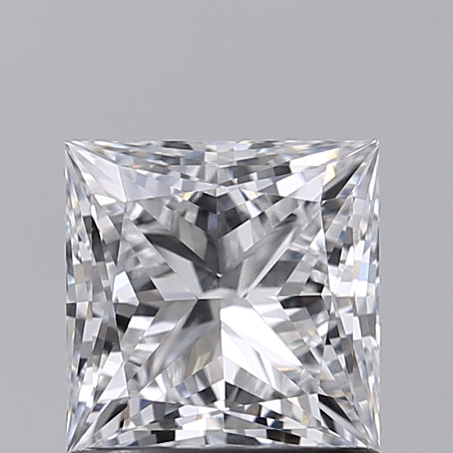 1.04 CT D kleur vvs2 prinses gesneden lab gekweekte diamant - igi gecertificeerd