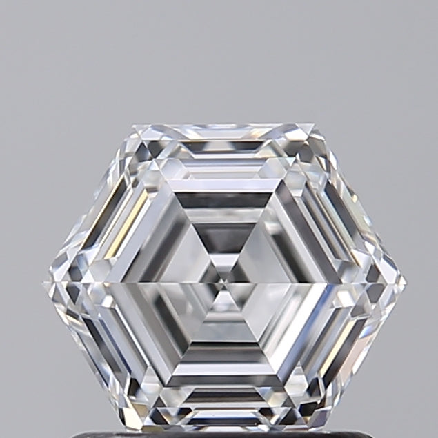 1.02 Carat Hexagonal Lab Grown Diamond, VS1/E