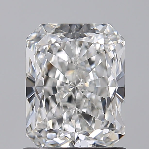 1.04 CT F kleur VVS2 Radiant Cut Lab Gegroeide diamant - IGI -gecertificeerd