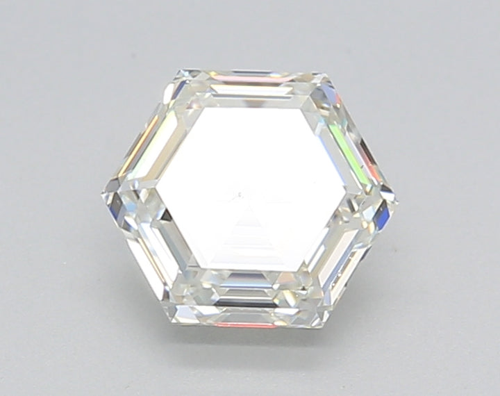1.01 Carat Hexagonal Lab Grown Diamond, VS2/H