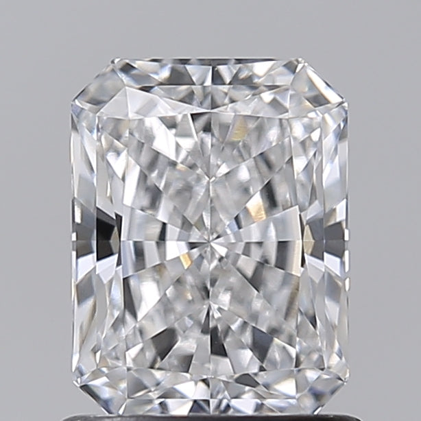 1.04 CT D kleur VVS1 Radiant Cut Lab Gegroeide diamant - IGI -gecertificeerd